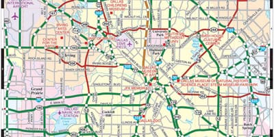 Քաղաք: Dallas քարտեզի վրա